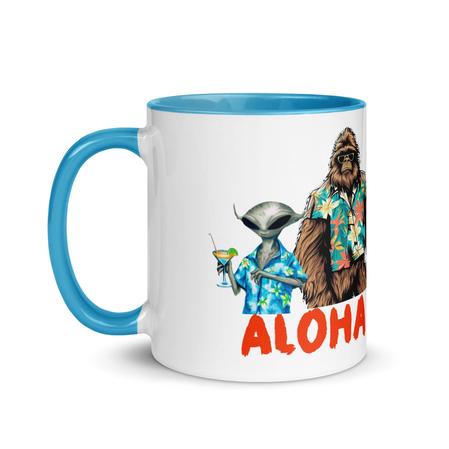 Aloha Weirdos Mug with Color Inside