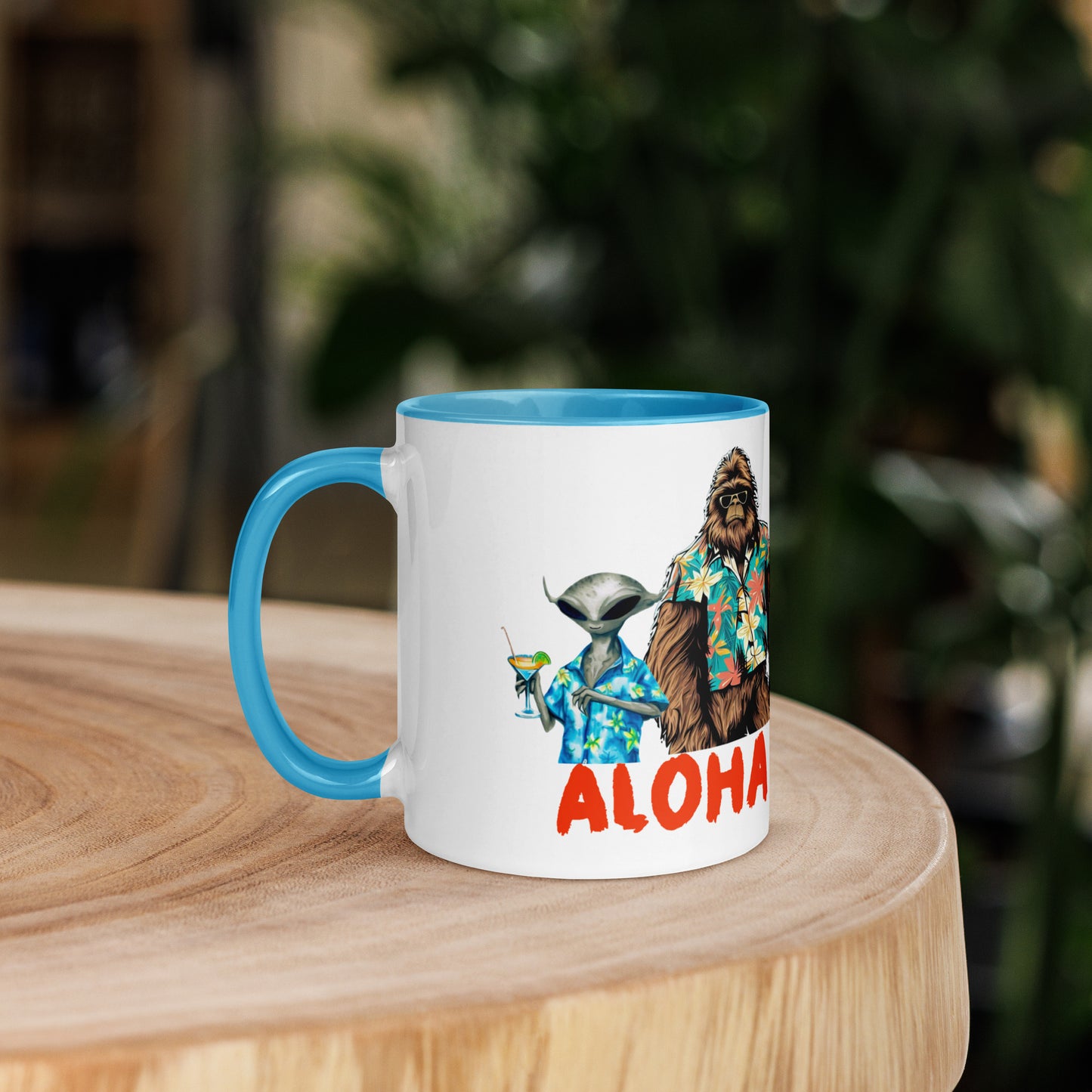 Aloha Weirdos Mug with Color Inside