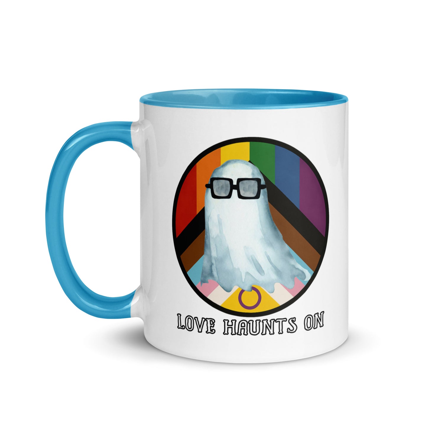 Spooky Pride Two-Sided Mug with Color Inside