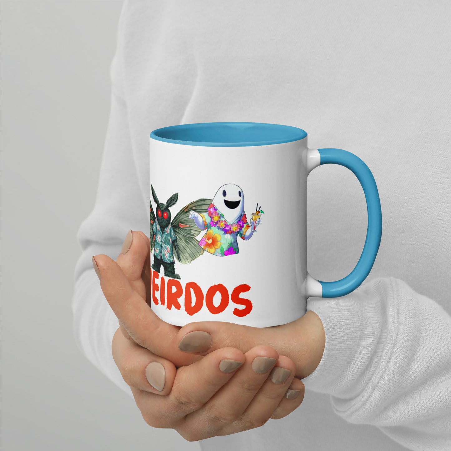 Aloha Weirdos Mug with Color Inside