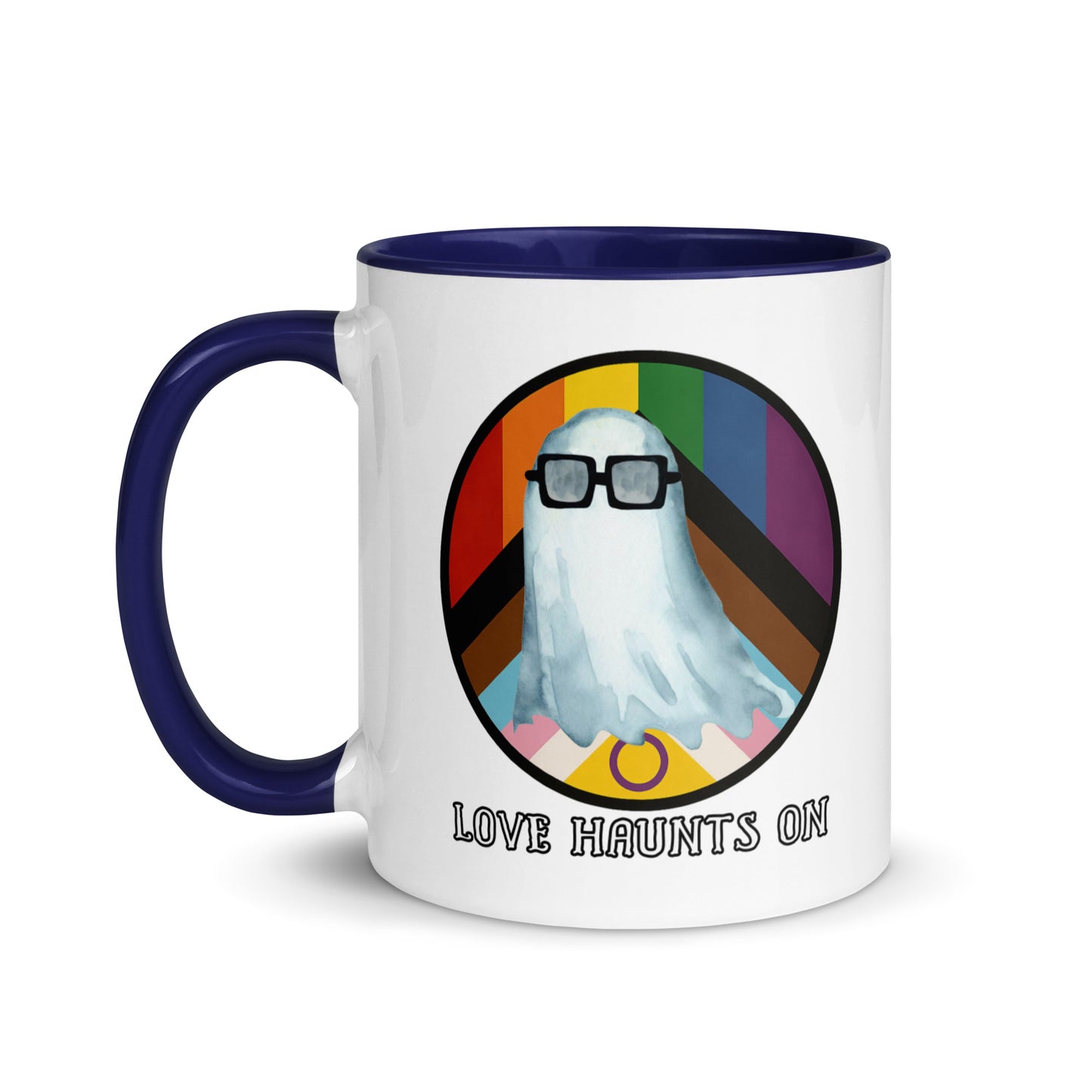 Spooky Pride Two-Sided Mug with Color Inside