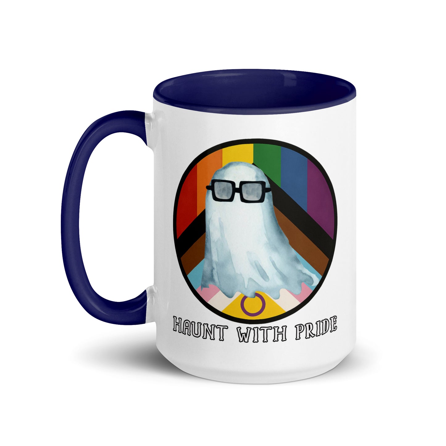 Spooky Pride Two-Sided Mug with Color Inside