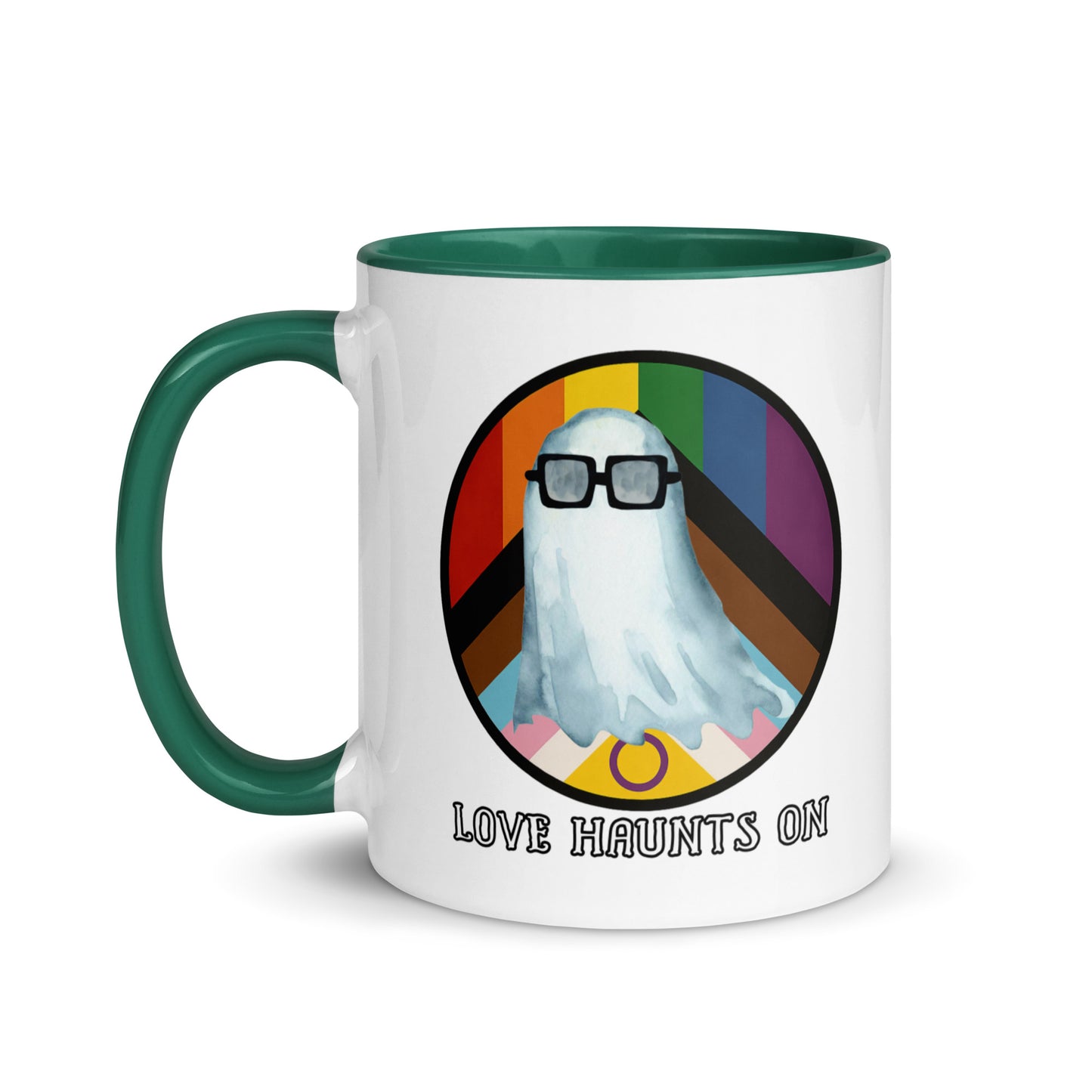 Spooky Pride Two-Sided Mug with Color Inside