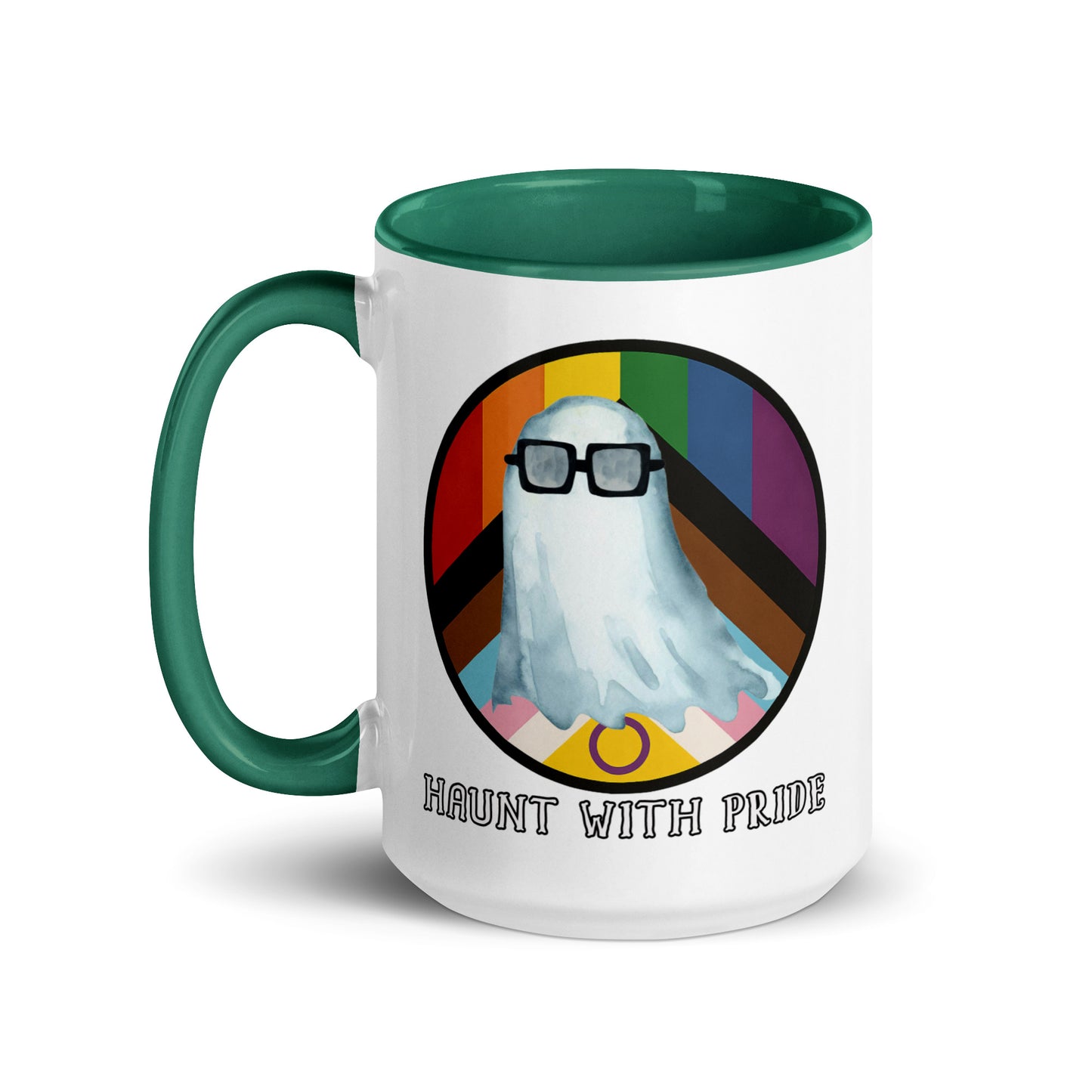 Spooky Pride Two-Sided Mug with Color Inside