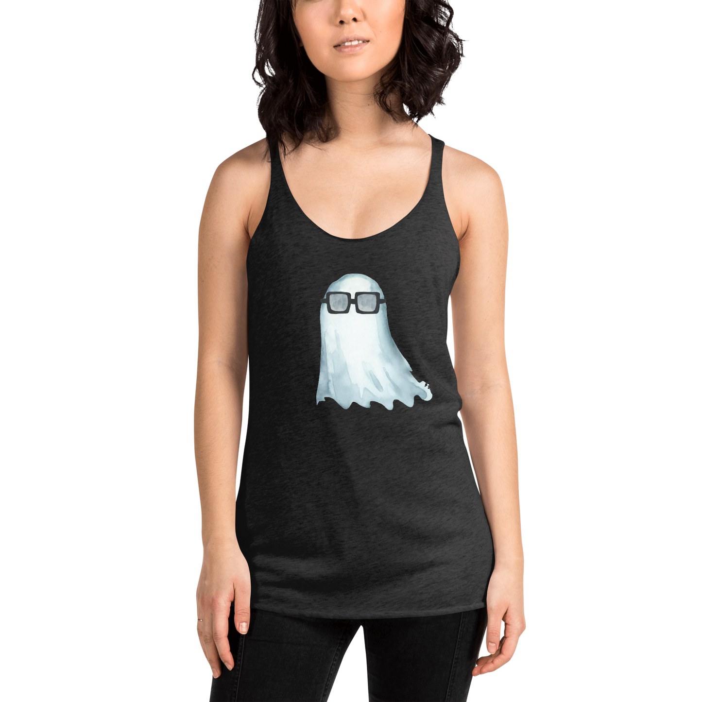 Spooky Nerd Women's Racerback Tank