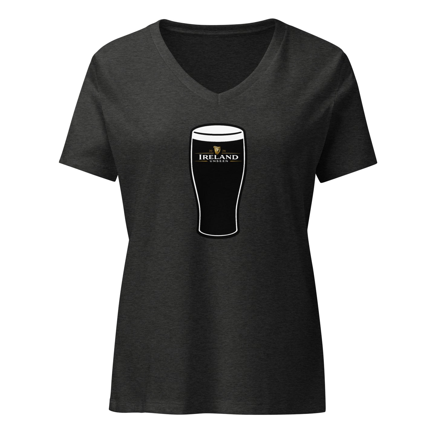 Ireland Unseen women’s relaxed v-neck t-shirt